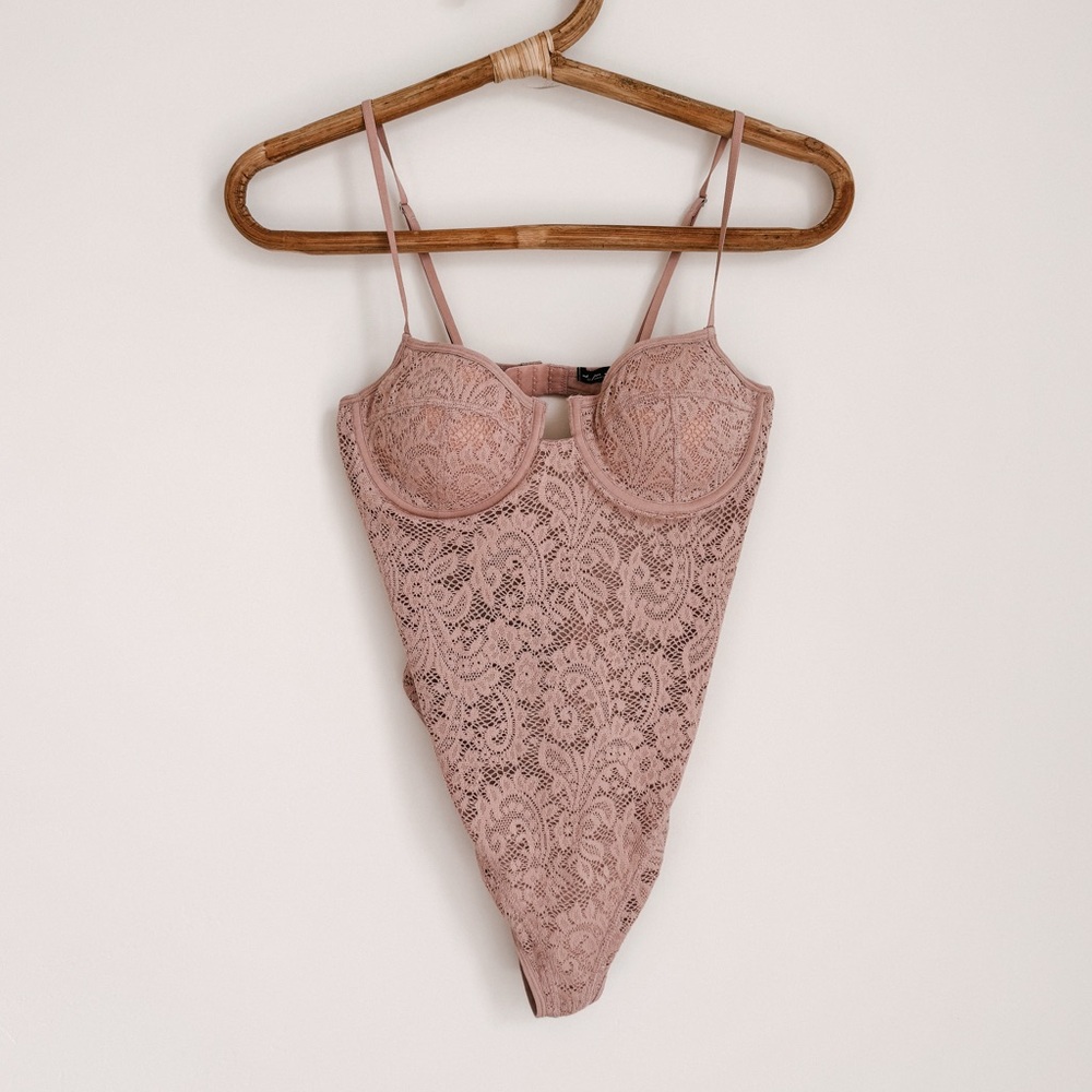 *LIKE NEW* Urban Outfitters Out From Under Lacey Bodysuit